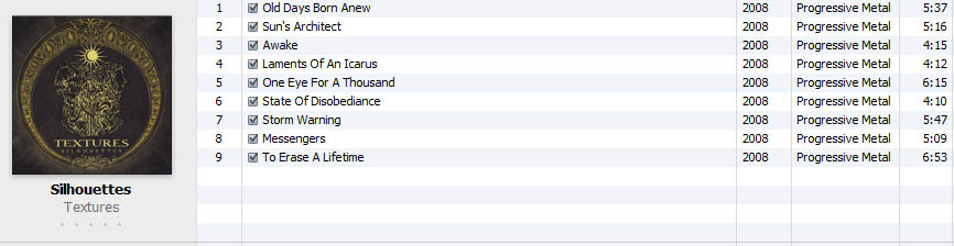 Testures - Silhouettes